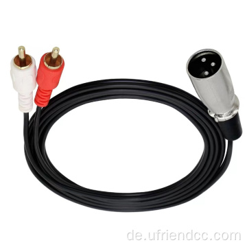 Benutzerdefinierte XLR/RCA -Männer Stereo Audio -Lautsprecherverstärker